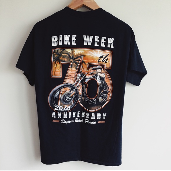 EUC Harley Davidson 2016 Daytona Beach T-Shirt - Picture 2 of 2